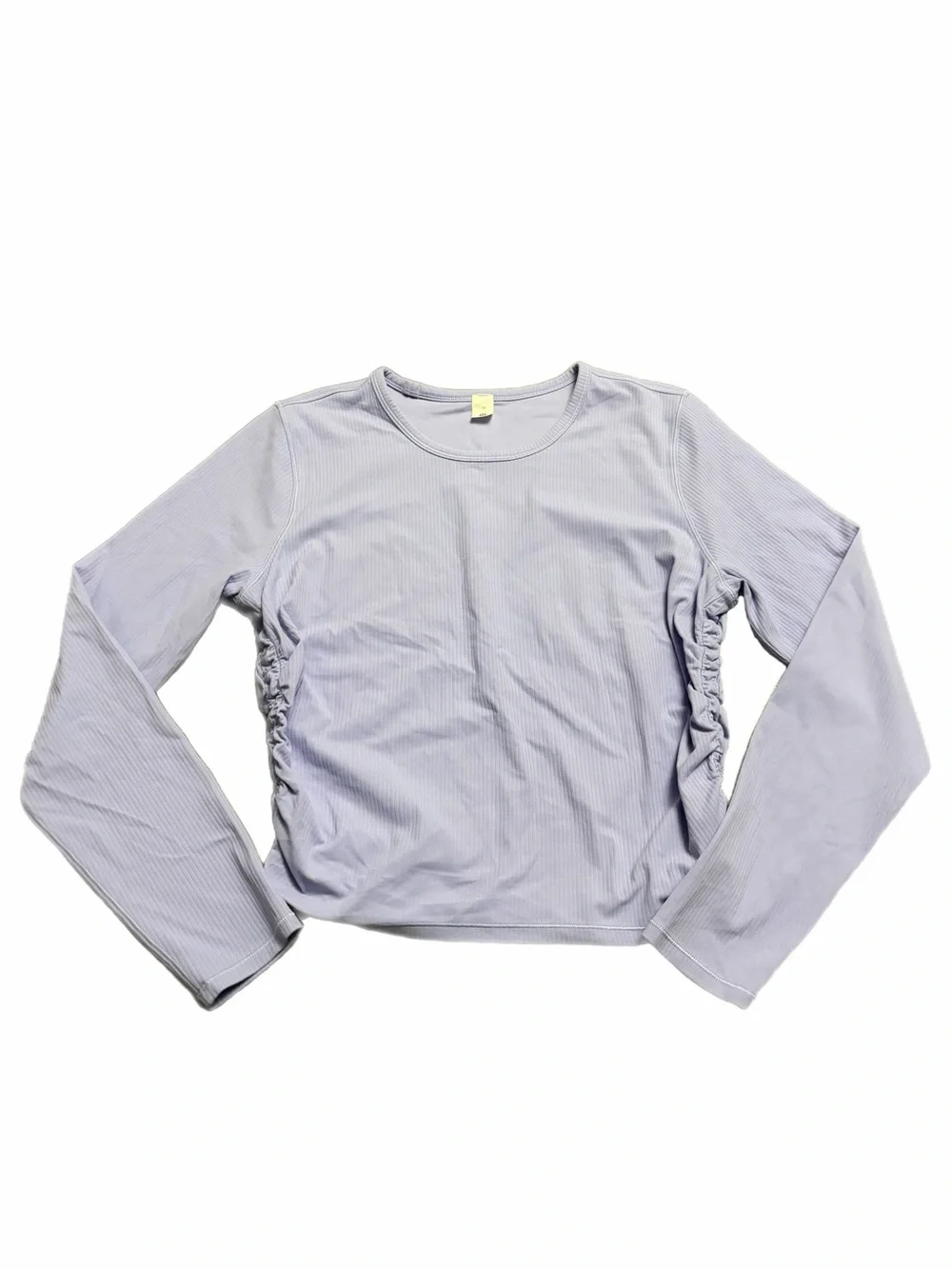 NWOT Lululemon All It Takes Ribbed Nulu Long-Sleeve Shirt (Lilac Smoke) Size 10